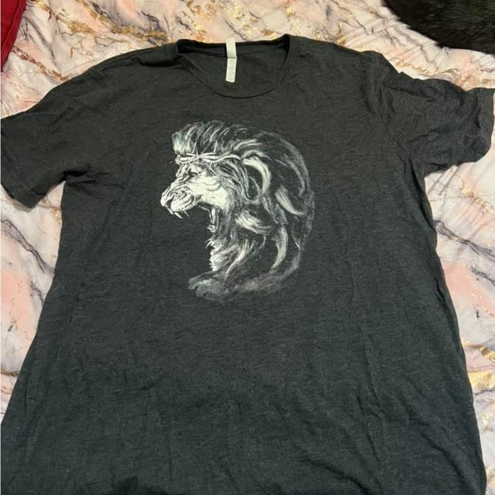 Men's Charcoal Graphic T-Shirt